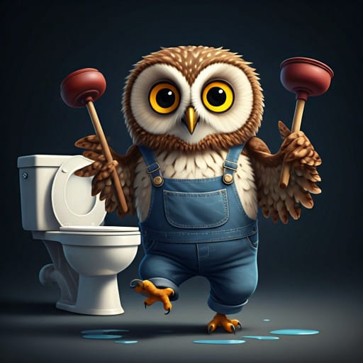 Image of a plumber assessing a pipe leak during a plumbing emergency, offering homeowners solutions for plumbing issues.